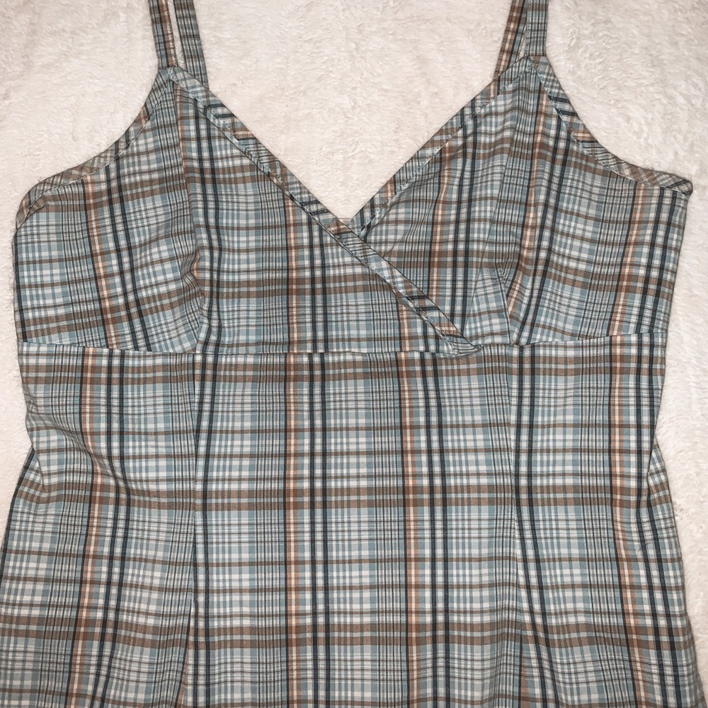 Stylish Plaid Dress